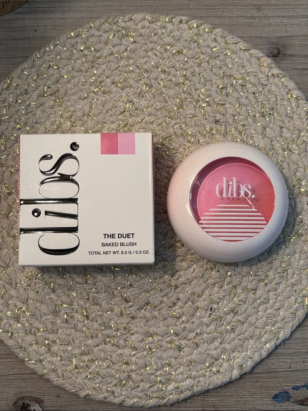 DIBS. The Baked Duet Blush, Pop Star